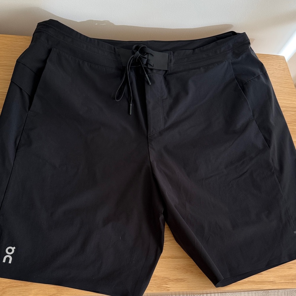 On Running Black Athletic Shorts